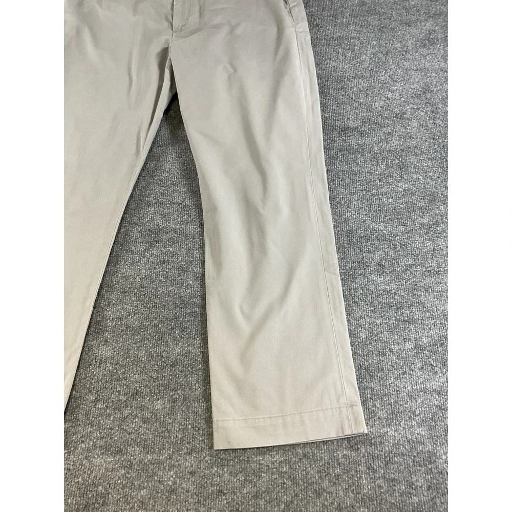 Polo Ralph Lauren Stretch Classic Fit Chino Pants Men's 34x30 Gray Casual